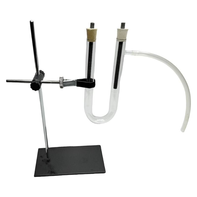 রসায়ন ল্যাব লবণ ইলেক্ট্রোলাইসিস যন্ত্রপাতি ব্যবহার করে